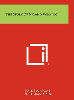 Hardcover The Story of Navaho Weaving Book