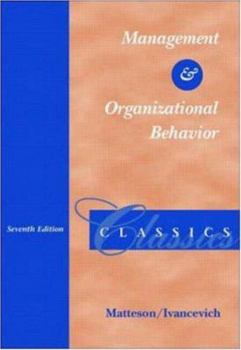 Paperback Management and Organizational Behavior Classics Book