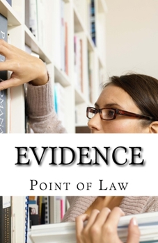 Paperback Evidence: Quizmaster: Point of Law Book