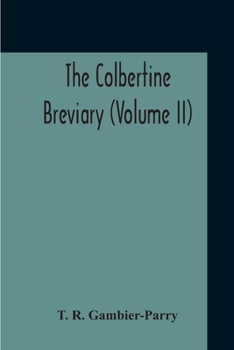 Paperback The Colbertine Breviary (Volume Ii) Book