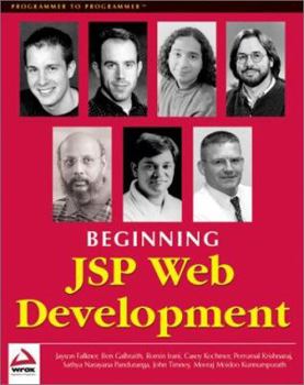 Paperback Beginning JSP Web Developmen T Book