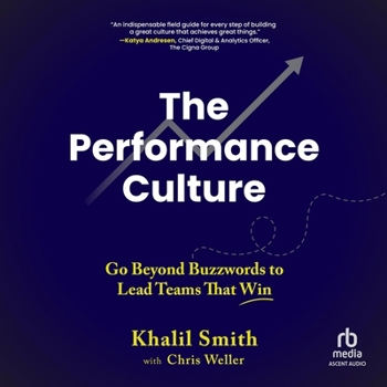 MP3 CD The Performance Culture: Go Beyond Buzzwords to Lead Teams That Win Book
