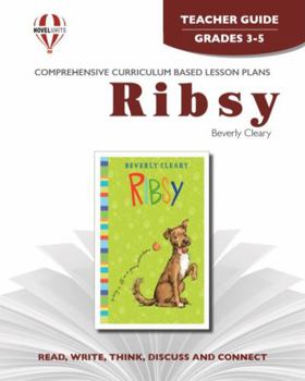 Paperback Ribsy - Teacher Guide by Novel Units Book