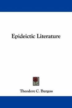 Epideictic Literature