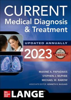 Paperback Current Medical Diagnosis and Treatment 2023 Book