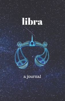 Libra Journal: Portable, blank, college ruled journal.  Good for notes, diary, fitness, sketching and any tracking (5.5 inches x 8.5 inches 100 pages)