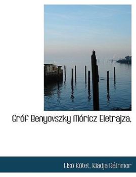 Paperback Gr F Benyovszky M Ricz Eletrajza, [Hungarian] Book