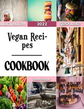 Paperback Vegan Recipes: Chad's famous restaurant cookbook Book