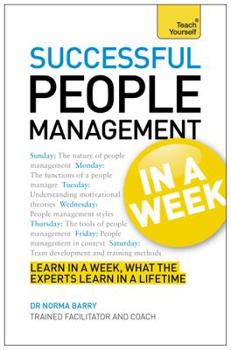 Paperback Successful People Management in a Week Book