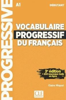 Paperback Vocabulaire progressif du français débutant 3e édition + CD [French] Book