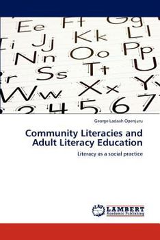 Paperback Community Literacies and Adult Literacy Education Book