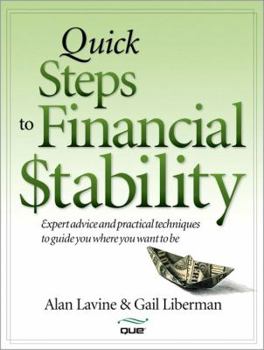 Paperback Quick Steps to Financial Stability Book