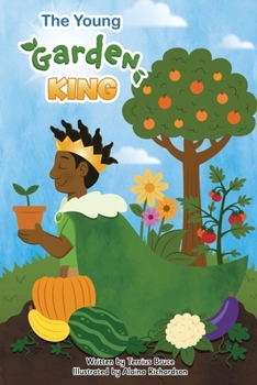 Paperback The Young Garden King [Large Print] Book