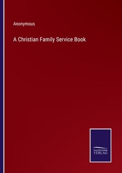 Paperback A Christian Family Service Book