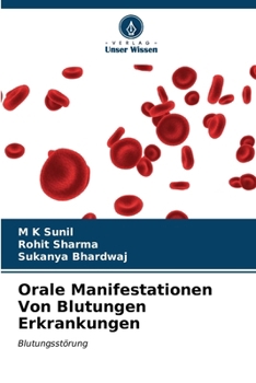 Paperback Orale Manifestationen Von Blutungen Erkrankungen [German] Book