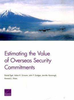 Paperback Estimating the Value of Overseas Security Commitments Book