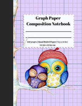 Paperback Graph Paper Composition Notebook: 5 Squares Per Inch / Graph Paper Quad Rule 5x5 / 8.5 x 11 / Bound Comp Notebook Book