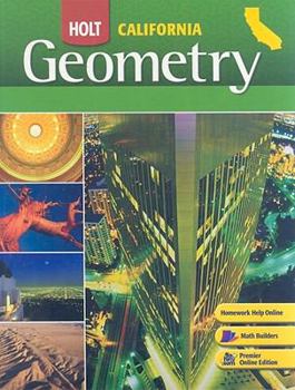 Hardcover Holt Geometry: Student Edition Grades 9-12 2008 Book