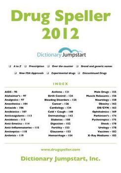 Paperback Drug Speller 2012 Book