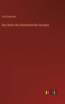 Hardcover Das Recht des Breidenbacher Grundes [German] Book