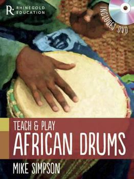 Paperback Teach and Play African Drums Book