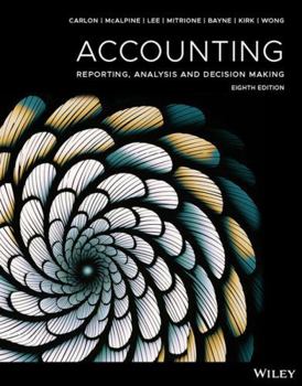Paperback Accounting: Reporting, Analysis and Decision Making, 8th Edition Book