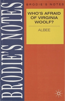 Paperback Albee: Who's Afraid of Virginia Woolf? Book