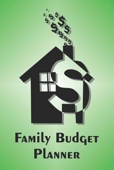 Paperback Family Budget Planner: 1 Year Financial Planner, Prompts for Recording Daily, Weekly, Monthly Expenses. Keep Track of Money Spent and Where I Book