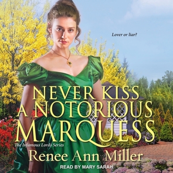Audio CD Never Kiss a Notorious Marquess Book