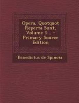 Paperback Opera, Quotquot Reperta Sunt, Volume 1... [Latin] Book