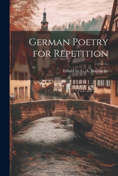 Paperback German Poetry for Repetition Book