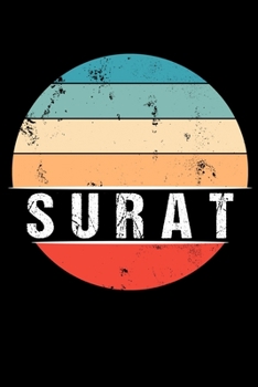 Paperback Surat: 100 Pages 6 'x 9' - Travel Journal or Notebook Book