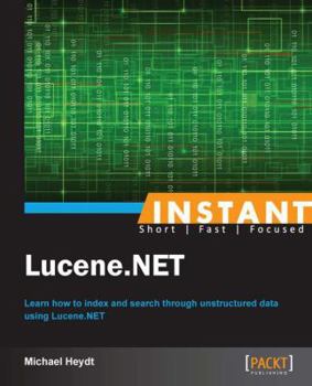 Paperback Instant Lucene.NET How-to Book