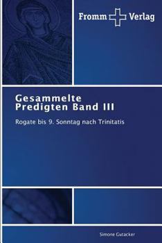 Paperback Gesammelte Predigten Band III [German] Book