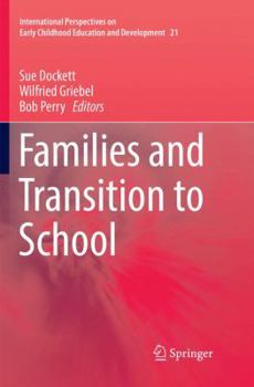 Paperback Families and Transition to School Book
