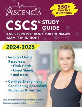 Paperback CSCS Study Guide 2024-2025: 550+ Practice Questions and CSCS Prep Book for the NSCA Exam Book