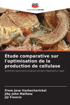 Paperback Étude comparative sur l'optimisation de la production de cellulase [French] Book