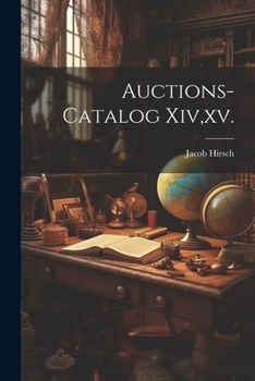 Paperback Auctions-catalog Xiv, xv. [German] Book