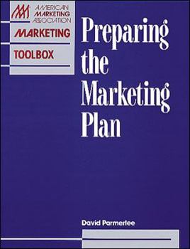 Paperback Preparing the Marketing Plan Book