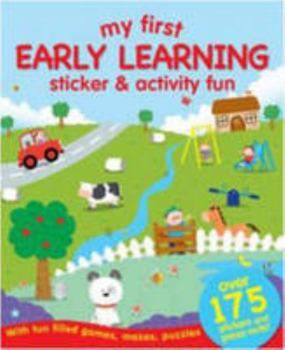 Paperback My First Learning Fun (Giant Sticker & Activity Fun) Book