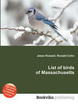 Paperback List of Birds of Massachusetts Book