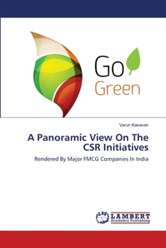 Paperback A Panoramic View On The CSR Initiatives Book