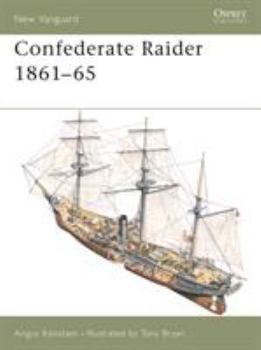 Paperback Confederate Raider 1861-65 Book