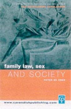 Paperback Family Law, Sex and Society: A Comparative Study of Family Law Book