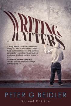 Paperback Writing Matters Book