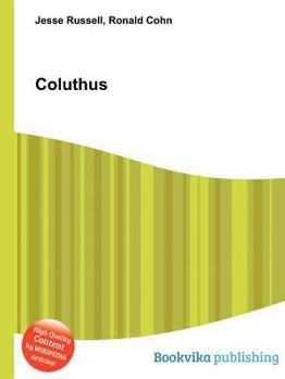 Paperback Coluthus Book