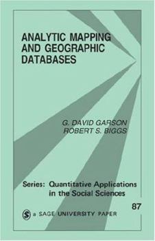 Paperback Analytic Mapping and Geographic Databases Book