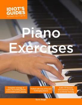 Paperback The Complete Idiot's Guide to Piano Exercises Book