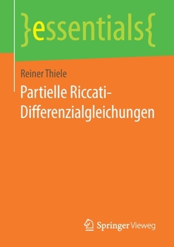Paperback Partielle Riccati-Differenzialgleichungen [German] Book