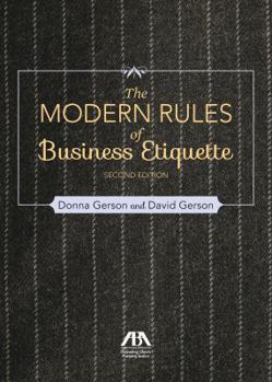 Paperback Modern Rules of Business Etiquette Book